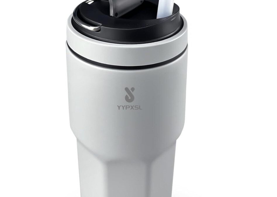 40% off Stainless Steel Insulated Coffee Tumbler with Straw – 30 oz – Just $12.59 shipped!